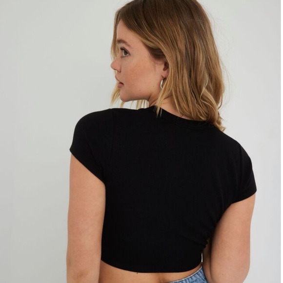 Garage Stormi Cropped Shirt - Picture 2 of 4